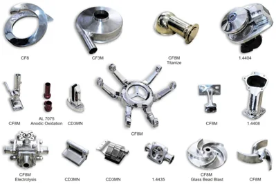 Manufactured metal parts 14