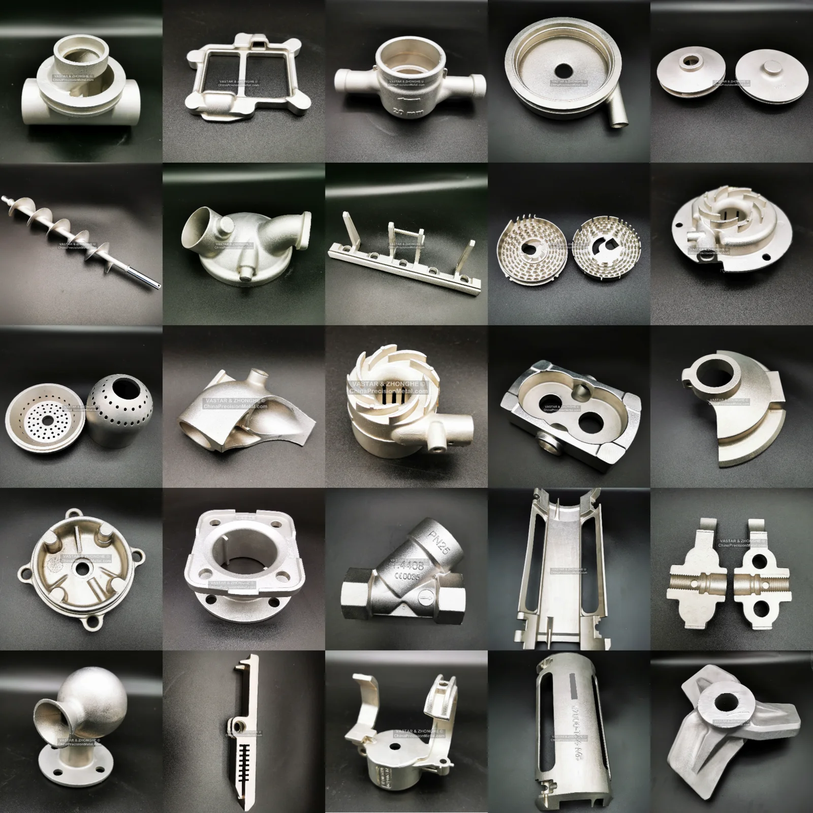 Manufactured metal parts 4