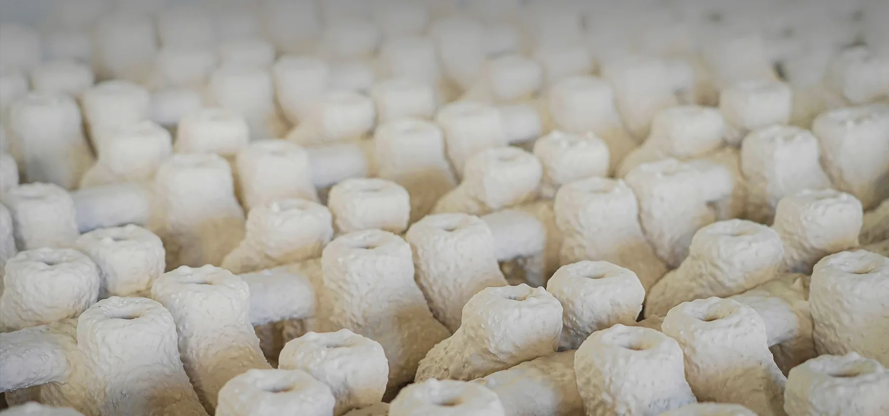 Ceramic shells prepared for casting in Qingdao