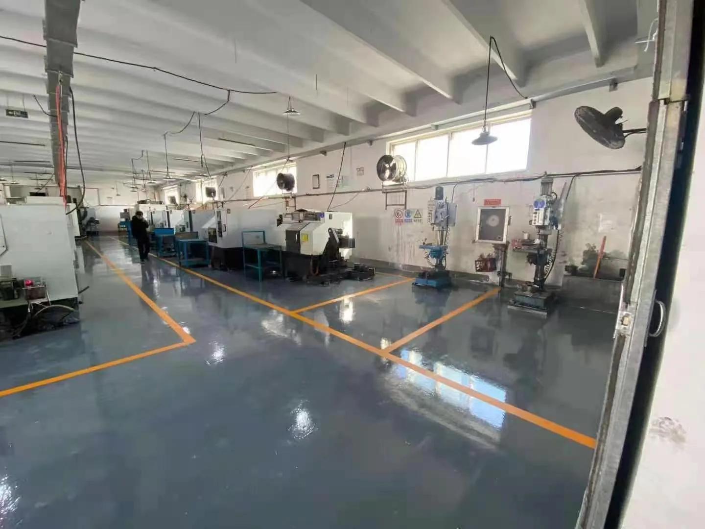 CNC-Produktionsbereich in Qingdao