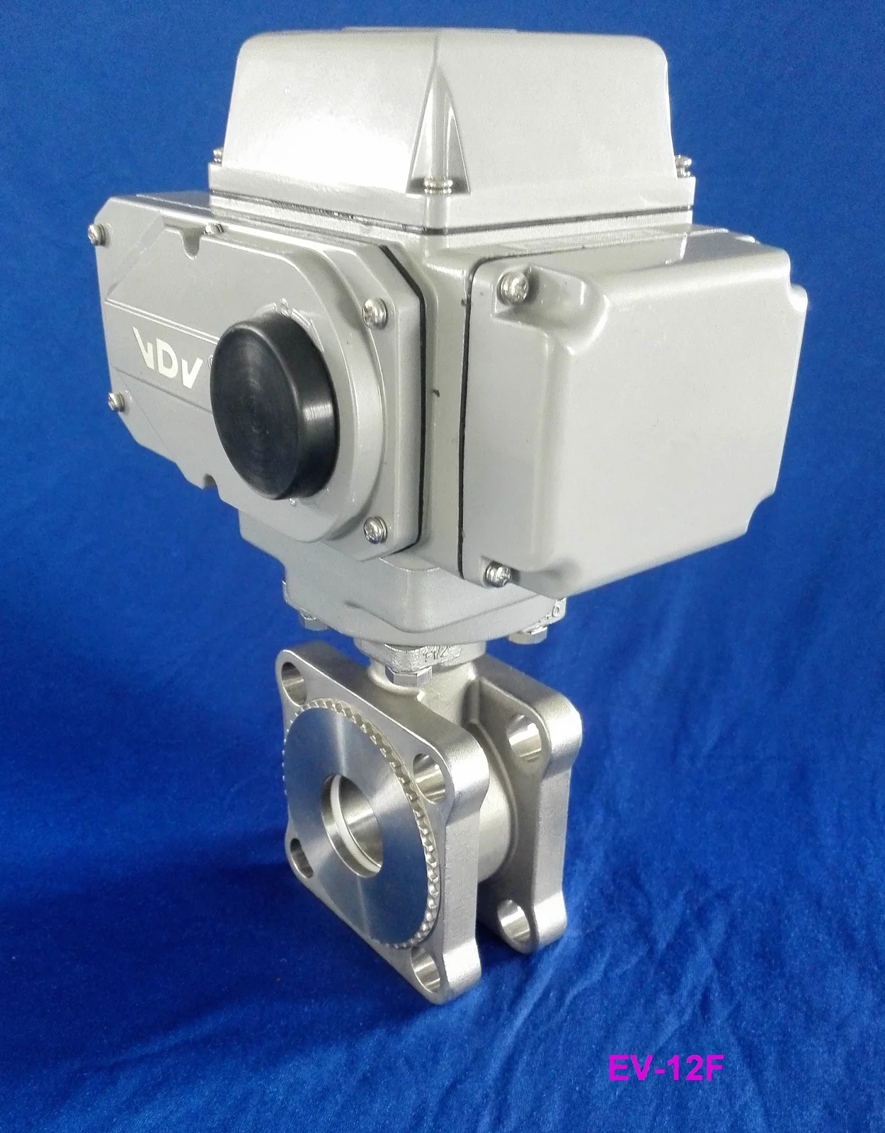 Electrically actuated stainless ball valve